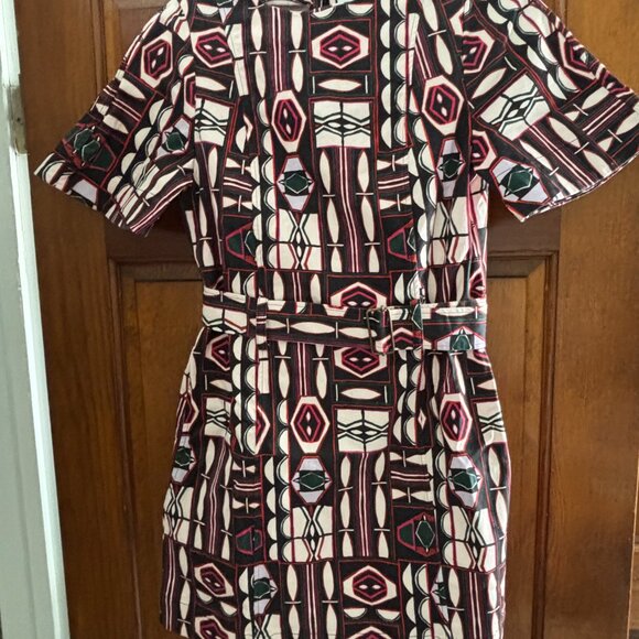 G. Brand Mini Dress with Graphic Design - Picture 3 of 4